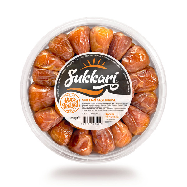 Sukkari Yaş Hurma 500 gr. Sukkari Yaş Hurma 500 gr.