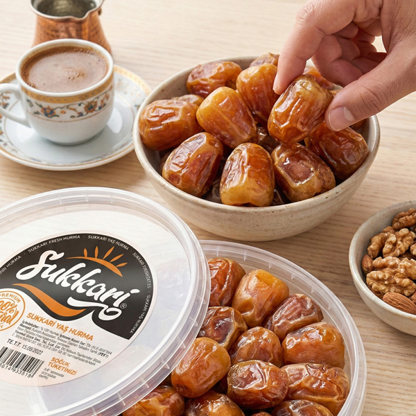 Sukkari Yaş Hurma 500 gr. Sukkari Yaş Hurma 500 gr.